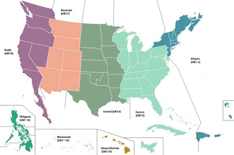 mountain daylight time map.